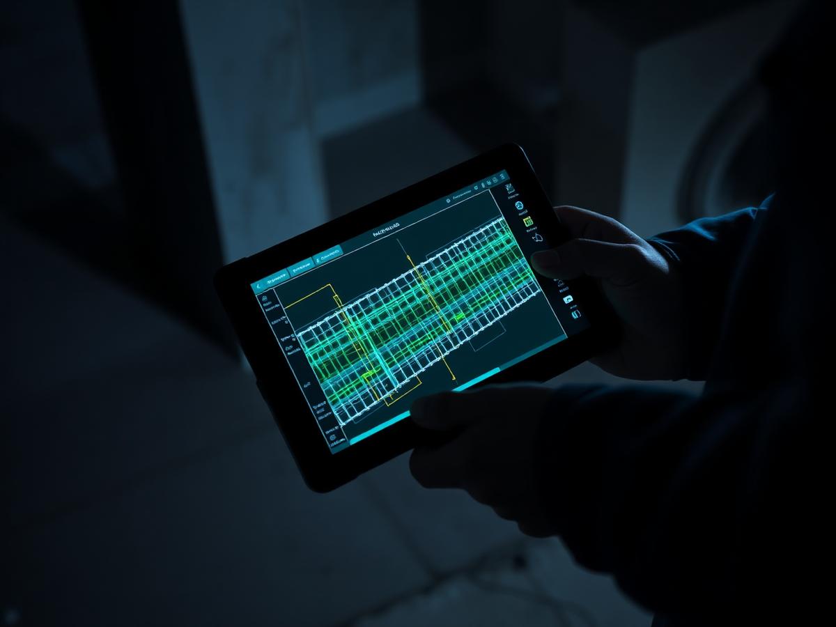 Rebar mapping · in-situ display
